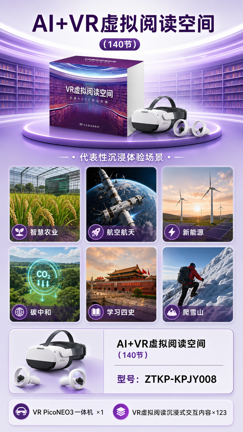 AI+VR虚拟阅读空间 (140节)详情图 2